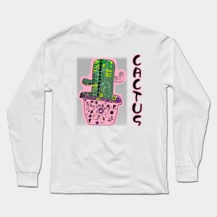 plants, succulent, cactus Long Sleeve T-Shirt